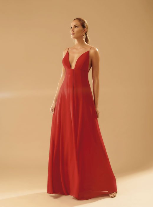 Vestido Longo Vermelho